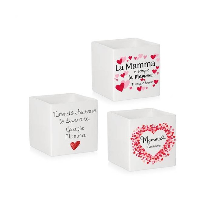 CUBO 131313 MAMMA MIXED WHITE